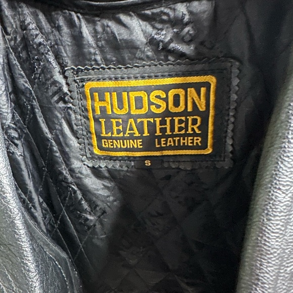 Hudson Leather Blk Jacket - Picture 3 of 3